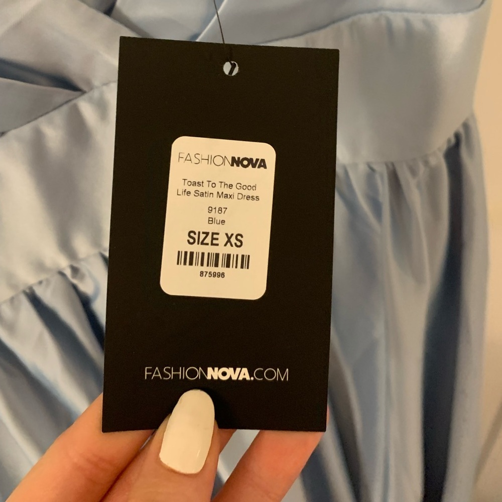 Fashion Nova Dress Toast to the Good Life Maxi Dress